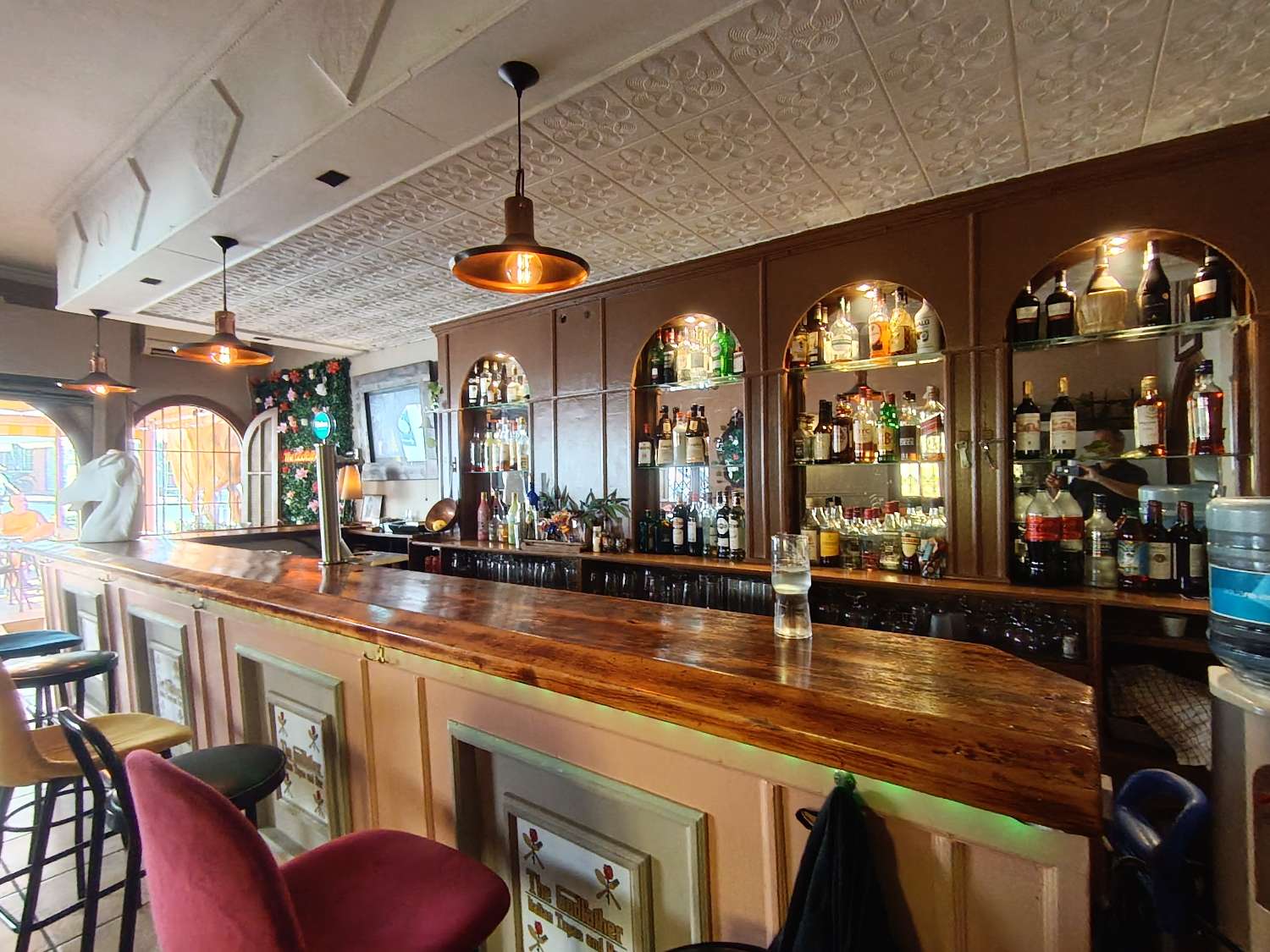 Traspaso Cafe Bar en Benalmadena - Cocina y Terraza soleada
