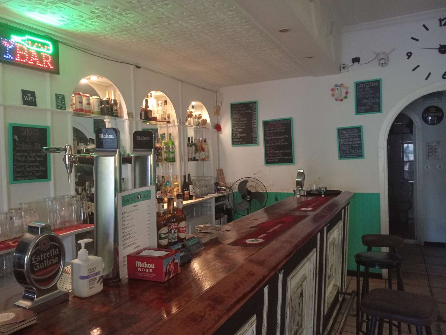 Cafe Bar affitto a Benalmadena - Cucina e terrazza soleggiata