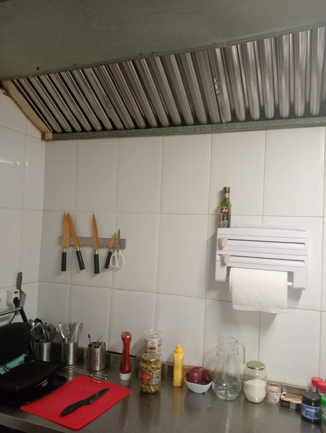 Traspaso Cafe Bar en Benalmadena - Cocina y Terraza soleada