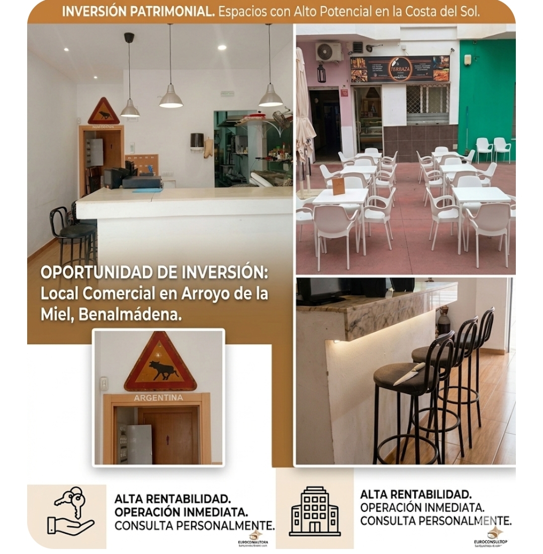 Freehold Bar for sale in Benalmádena Costa del Sol
