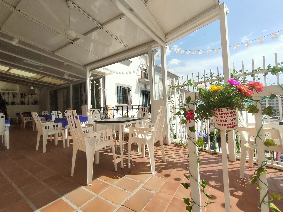 Cafe Bar for Sale in Torremolinos - Terrace with Panoramic Views